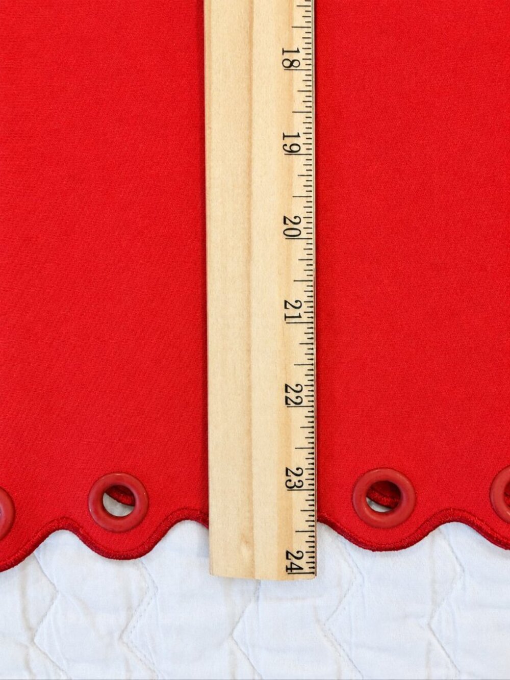 J.Crew Red Scalloped Sleeveless Top – Size 6 - Picture 3 of 6